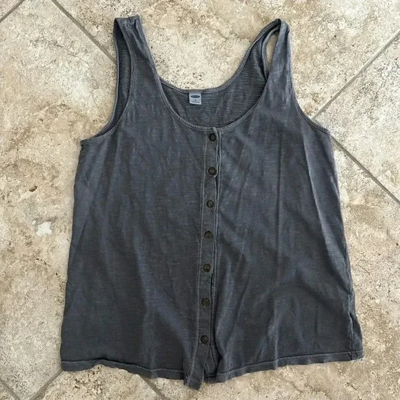 Women’s Old Navy button down tank medium - Picture 1 of 3